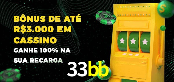 33bb melhor bônus de depósito