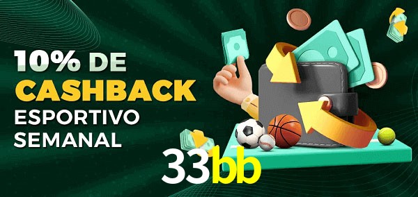 10% de bônus de cashback na 33bb